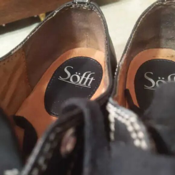 Sofft Baltazar Fashion Sneaker Soft Leather Womens Shoes-Size 7 - Picture 3 of 6